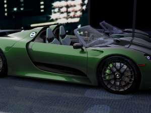 porsche 918 spyder 3D Model