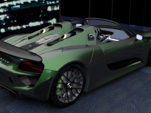 porsche 918 spyder 3D Model