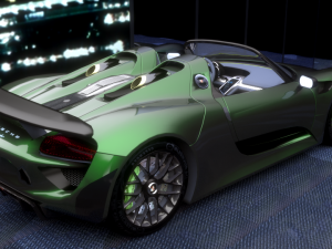 porsche 918 spyder 3D Model