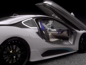 BMW i8 3Dモデル