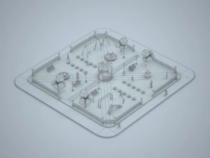 urban park 3D Model
