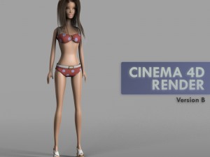 barbie malibu doll 3D Model