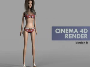 barbie malibu doll 3D Model