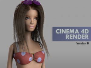barbie malibu doll 3D Model