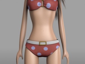 barbie malibu doll 3D Model