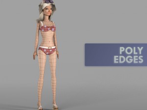 barbie malibu doll 3D Model