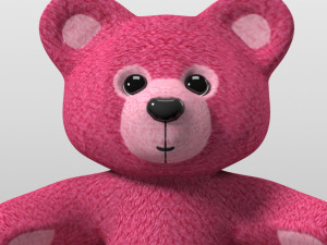 of a teddy bear plush bear Modelo 3D