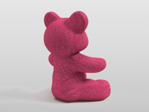 of a teddy bear plush bear Modelo 3D