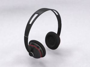 headphone generic model 3D-Modell