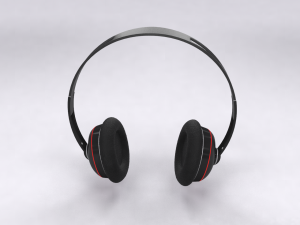 headphone generic model Modello 3D