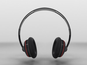 headphone generic model Modello 3D