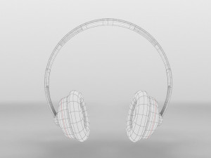 headphone generic model Modello 3D