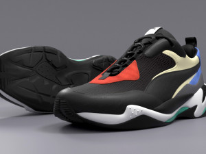 puma thunder spectra - 2018 brand new model 3D 模型