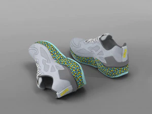 puma speed atmosphere shoe - 2018 brand new model 3D Model