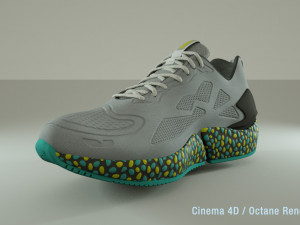 puma speed atmosphere shoe - 2018 brand new model 3D 模型