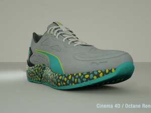 puma speed atmosphere shoe - 2018 brand new model 3D 模型
