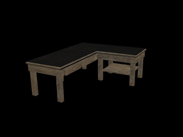 workbench Modelo 3D .c4d .max .obj .3ds .fbx .stl .blend 