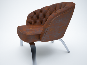 winston armchair 3D 모델