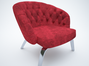 winston armchair 3D 모델