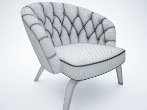 winston armchair 3D Model