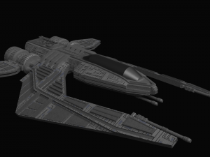 spaceship fighter 3D 모델