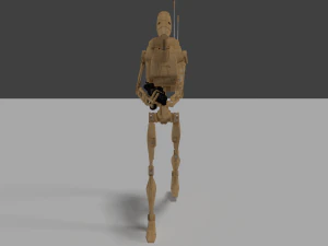 b1 battle droid pack - star wars 3D Model
