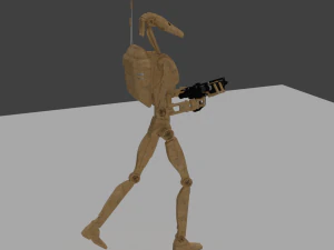 b1 battle droid pack - star wars 3D Model