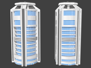 city pack Modello 3D