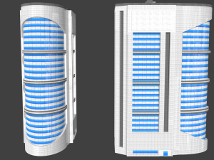 city pack Modello 3D