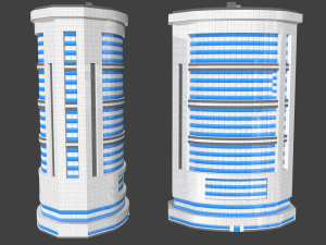 city pack Modello 3D