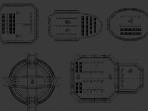 city pack Modello 3D