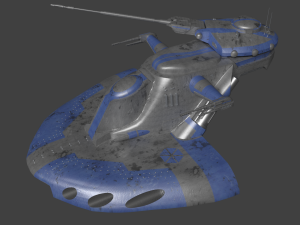armoured assault tank aat - star wars 3D मॉडल