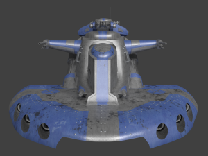 armoured assault tank aat - star wars 3D Model