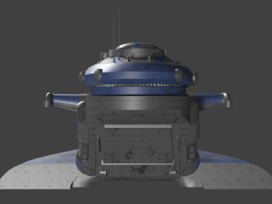 armoured assault tank aat - star wars 3D Model