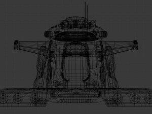 armoured assault tank aat - star wars 3D Model
