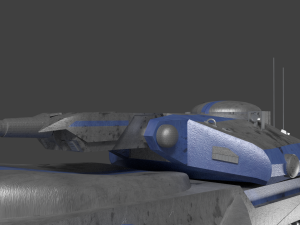 armoured assault tank aat - star wars 3D Model