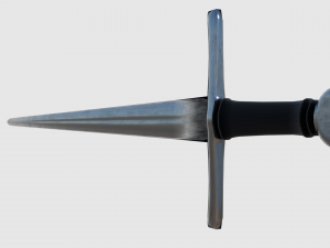 short sword - game ready 3D Model