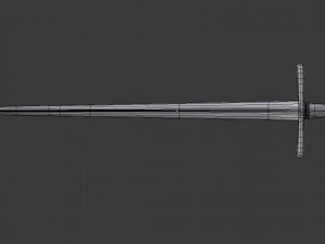 short sword - game ready 3D Model