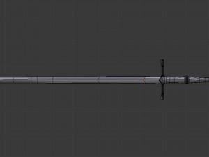 long sword - game ready 3D Model