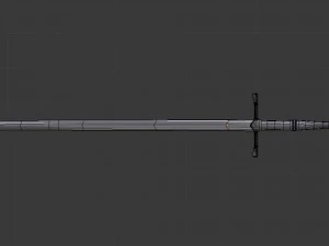 long sword - game ready 3D Model