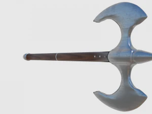 battle axe - game ready 3D Model