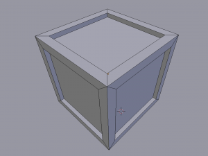 wooden crate 11 - game ready 3D Model