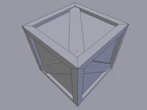 caixa de madeira 13 - jogo pronto Modelo 3D