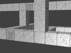 air ducts - game ready 3D मॉडल