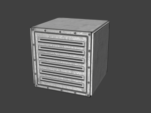 air ducts - game ready 3Dモデル