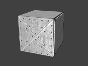 air ducts - game ready 3D Model