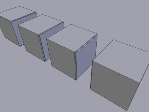 air ducts - game ready 3D Model
