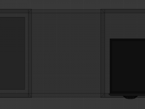 wooden desk 3D Model