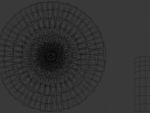 felce - basso poli Modello 3D