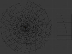 big leaf plant - low poly Modèle 3D